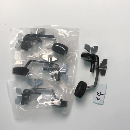 4 Piezas Silenciador para Batería 5.7x2.56 Pulg Negro miniatura 6
