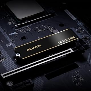 ADATA SSD Legend 900, 1TB, M.2, PCI Express 4.0 Read 7000 MB/s, Write 5400 MB/s, Black
