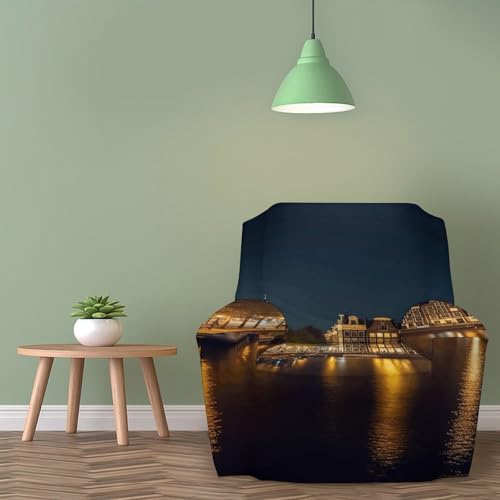 Housse de canapé simple lavable en machine, motif Amsterdam matelassé - 6
