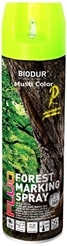 500m Markierungsspray Markierlack Forstspray Signalfarbe Spraylack Neon Gelb