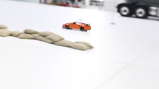 Auto RC 1/43 Telecomandata Drift 4WD | Mini Macchina Da Corsa Pronta All'uso, Con Luci, Giocattolo Per Adulti