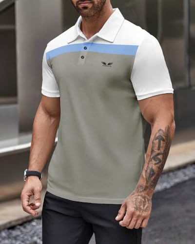 Image of Noble Monk Men's Regular Fit Polo T Shirt |Half Sleeves |Collar Tshirts | Casual T-Shirt for Men
