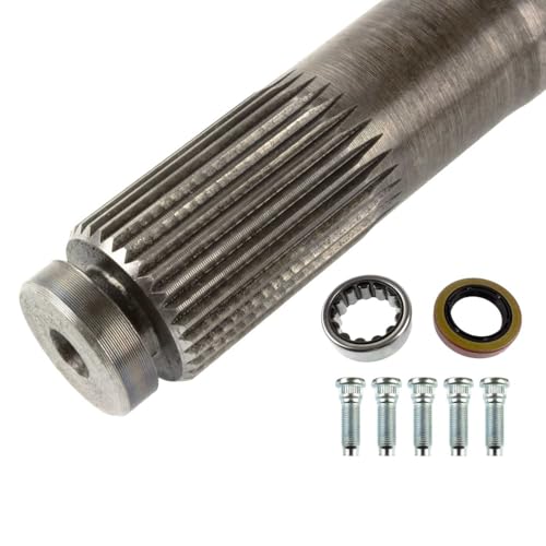 Image of TEN Factory MG25114 Bolt Pattern Spline Drive Axle Shaft Assembly for Ford 8.8, 31-Spline 27.62 inch Length 5x4.5 Bolt Pattern Fits Ford Explorer /Sport /Sport Trac /Mercury Mountaineer (1995-2005) Ford 8.8 inch