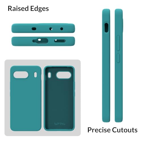 Image of SPRIG Compatible with OnePlus Nord 4 Premium SilkTone Back Cover Drop Tested Shock Proof Mobile Case for Men, Women, Boys and Girls with Camera Protection (Ocean Blue)