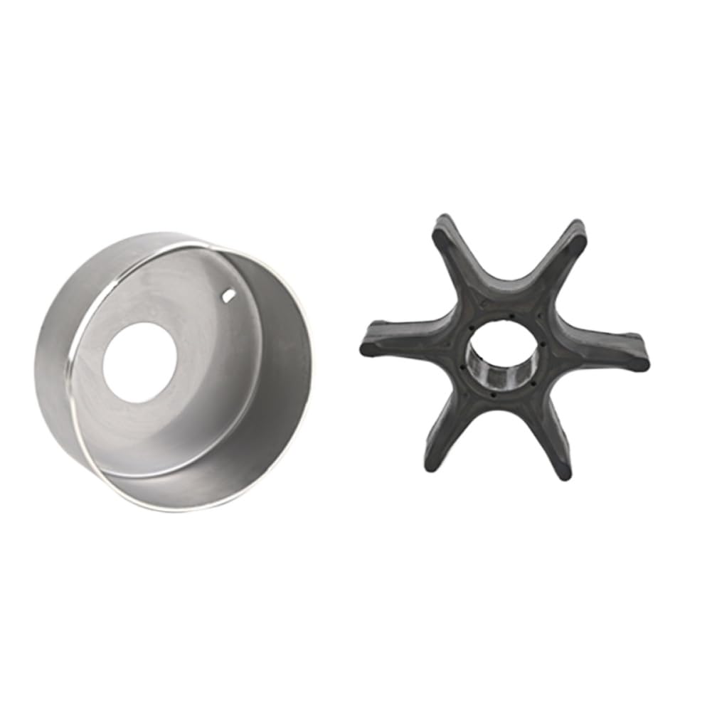 Kit de reparación de bomba de agua de caucho con impulsor 6E5-W0078-01 6E5-W0078-A2 compatible con motor fueraborda 115 CV 130 CV