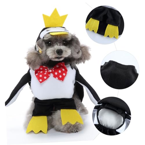 Disfraz de pingüino para perro talla L miniatura 5