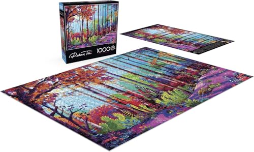 Buffalo Games - Redina Tili Woodland - Rompecabezas Jigsaw de 1000 Piezas para Adultos | Arte de Redina Tili, Hecho en USA, Cartón Reciclado, Tamaño Terminado 26.75 x 19.75 in, Incluye Póster, Ideal para Regalo miniatura 4