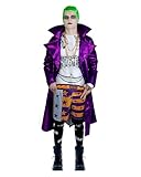 disfraz joker escuadron suicida amazon 2 Funidelia Disfraz Oficial de Joker - Escuadrón Suicida para hombre, Camiseta, leggins, pantalón, gabardina, cadenas, DC Comics - Traje para adultos para fiestas, Carnaval y Halloween - Talla M-L