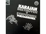  BEETHOVEN - 9 SYMPHONIES - KARAJAN PHILHARMONIA - 7 LP- BOX - EMI HIS MASTER\'S VOICE - VINYL
