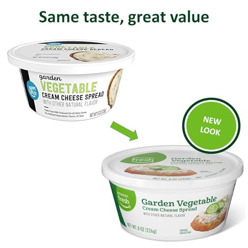 Amazon Fresh STK19448 Garden Vegetable Cream Cheese Spread thumb #1