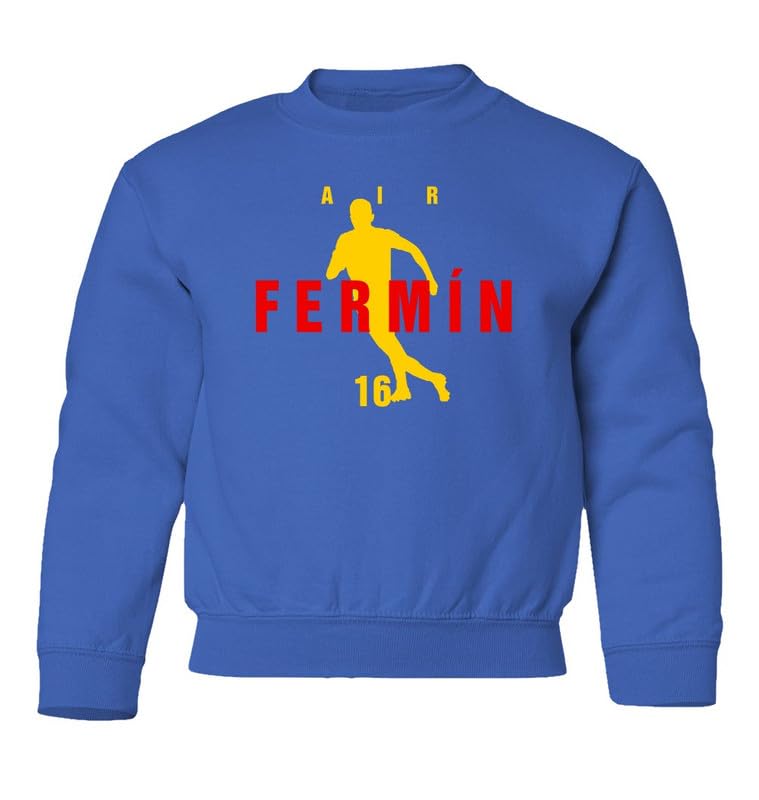 Spain Soccer Tribute 2024 - Air Fermin Inspired Youth Crewneck Sweatshirt