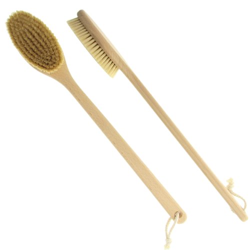 Kosmetex - Spazzola lava schiena, in legno di