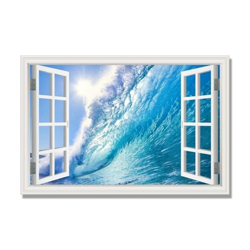 Toile Uniquement Paysage de Bord de Mer 44 Impression d'Art 70x105