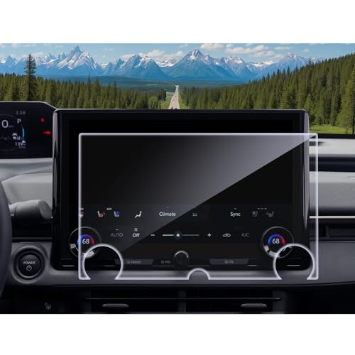 CDEFG UPGRADED Tempered Glass for 2026 Toyota bZ Screen Protector 14-Inch, for 2026 Toyota bZ Accessories, 9H Glass Screen Cover HD Clear Anti Fingerprints