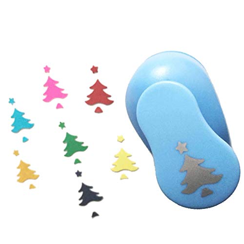 Carykon - Perforateur pour bricolage - Découpe-papier à formes - 2,54 mm Sapin de Noël Cover