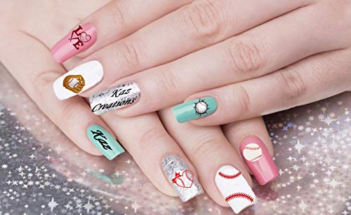 Baseball Collection (Baseball Nail Art Decals) #TOP2
