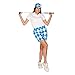 Royal & Awesome Women's Womens Golf Skort Skirt, Old Tom's, US 8/UK 12