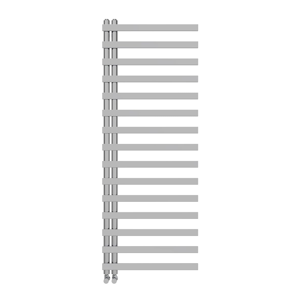 NRG Heated Towel Rail Radiator Designer Bathroom Central Heating Warmer Rad Ladder Heater 1600 x 600mm Chrome