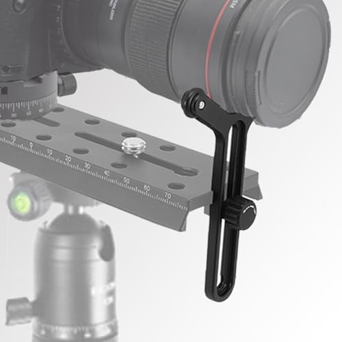 Soporte en forma de Y con doble rueda para lentes, sistema de soporte para marco de lentes con tornillo deslizante de 1/4 pulgada, compatible con DJI Ronin S y Ronin SC miniatura 7
