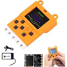 KittenBot Meowbit Card-Sized Retro Game Computer Codable Console for Microsoft Makecode Arcade & Python Video Game Compatible Microbit Expansion Board for Robot Building with Battery