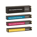 XL-Ink remanufactured Inkjet for HP 972X ( Black,Cyan,Magenta,Yellow , 4-Pack )