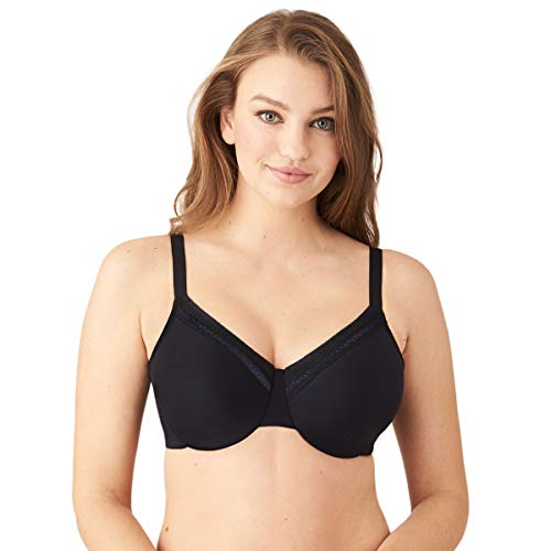 Wacoal Womens Perfect Primer Underwire Full Coverage Bra, Black, 38I Us #TOP4