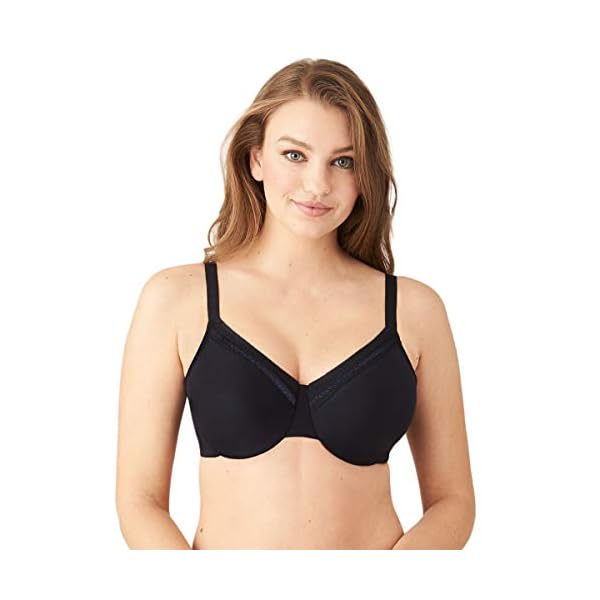 Wacoal womens Perfect Primer Underwire Full Coverage Bra, Black, 38I US