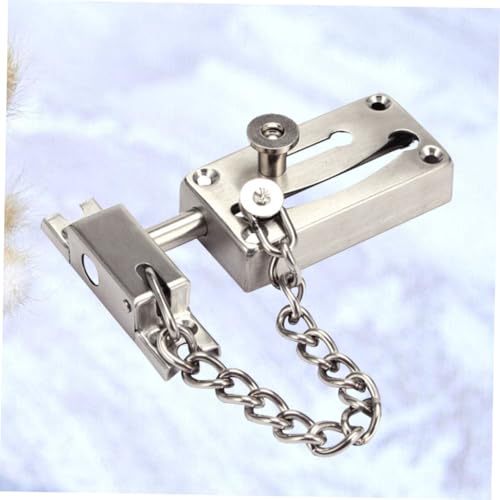 Cerradura de cadena para puerta de acero inoxidable para hogares 5