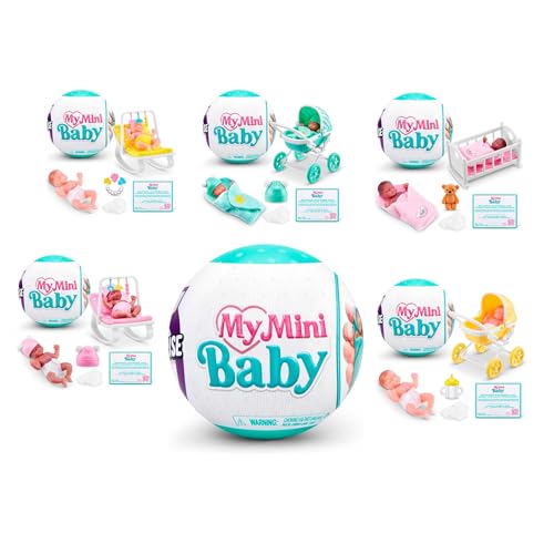5 Surprise My Mini Baby Figur Überraschung mit Zubehör Zuru 11026092