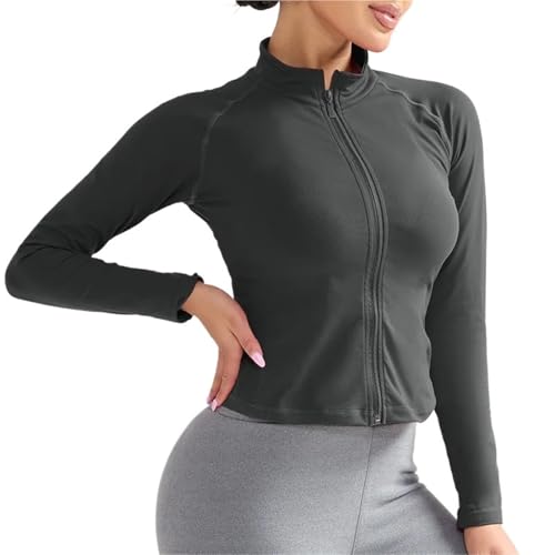 Chaqueta yoga manga larga sin costuras que soluciona los roces y la falta de soporte
