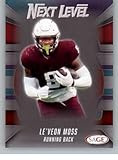 2026 Sage Low Series Silver #95 Le'Veon Moss NXL RC Rookie Texas A&M Aggies NCAA Football Trading Card