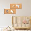Aitakatta 17x8 Cork Board Tiles Bulletin Board, 1/4" Thick Self-Adhesive Cork Boards for Walls, Cork Tiles Vision Board for Home, Office, School, Bulletin Board Decorations(6mm,8pc) #2