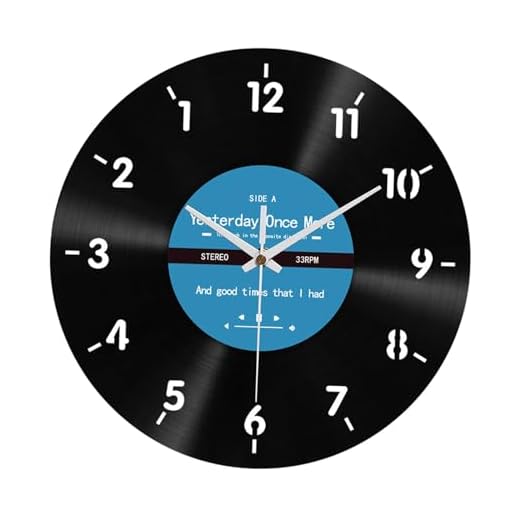 kowaku Reloj al revés para Paredes Reloj Decorativo Tiempo de Funcionamiento al revés Reloj de Pared en Sentido Contrario a Las Agujas del Reloj de 12