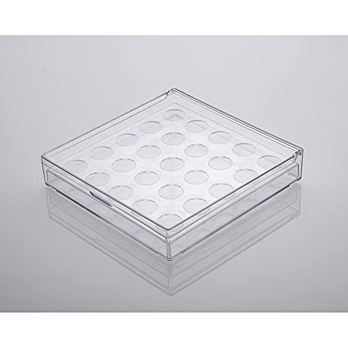 Porta 25 Cápsulas Nespresso Transparente c/Tampa - Paramount