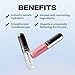 Sacheu Lip Liner STAY-N Peel Off Lip Stain — Long Lasting Waterproof Lip Tint with Hyaluronic Acid & Vitamin E — Transfer Proof Matte Finish, Vegan & Cruelty-Free (RED-Y OR NOT)