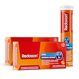 REDOXON Vitamina C Efervescente - Extra Defensas 30 Comprimidos - Sabor Naranja - Suministro para 1 mes - Complemento Alimenticio con Vitamina D y Zinc - Ayuda al Sistema Inmunitario - Sin Gluten