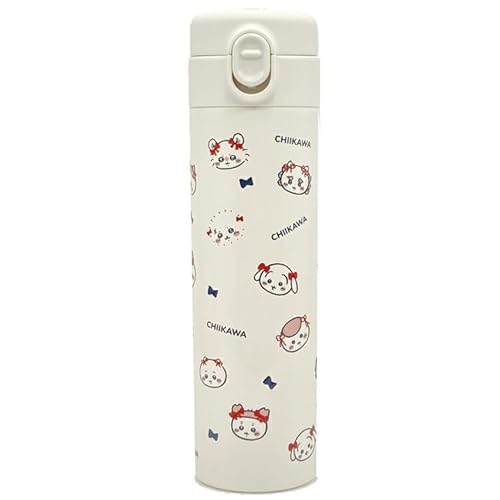 ちいかわ ワンタッチステンレスボトル 500ml リボン