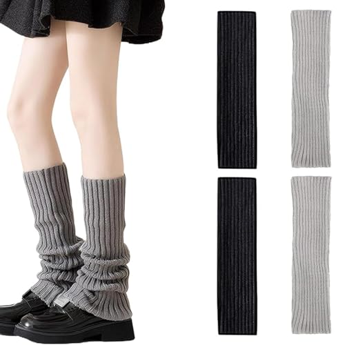 La mejor selección de Calentadores lumbares para Mujer que Puedes Comprar On-line. 42 2 Pares Calentadores De Piernas, Calentadores De Piernas Mujer, Adecuado Para Mantener Las Piernas Calientes, 40 Cm Grises y Negras En Actividades Al Aire Libre, Yoga, Fitness o...