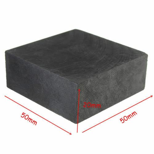 Pyrolytic Graphite Sheets for Telecommunication Equipment - 1PC Carbon Sheet Mold with High Melting Point(20x50x50mm)