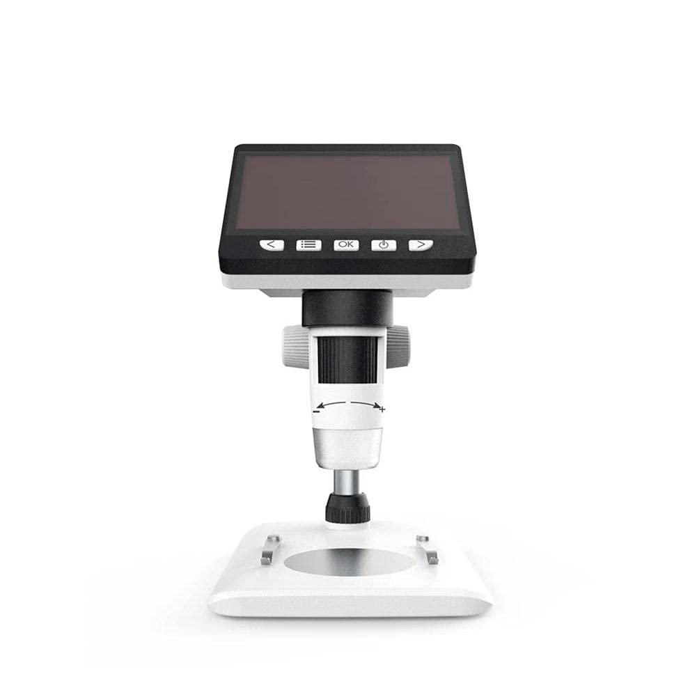 Microscopio Digital LCD Da 4,3 Pollici HD 1000X, Portatile, Da Tavolo, con Lente D'Ingrandimento E Supporto per 10 Lingue.