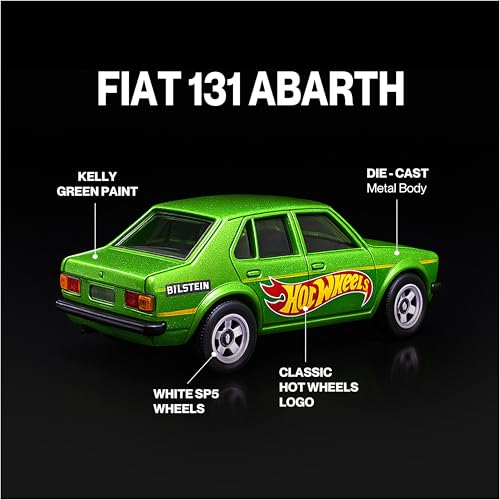 Image of Hot Wheels Collector Edition | Premium Die-Cast Metal Car for Kids & Collectors | Rare One-Time Release Model for Boys | No Restock Limited Edition (Fiat 131 2025)