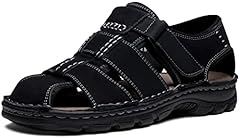 Closed Toe Sandals-2012-black