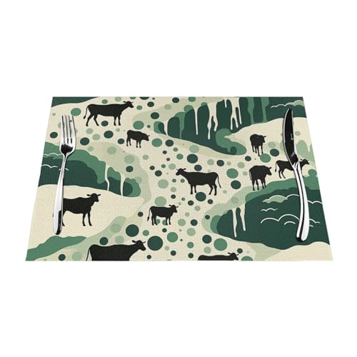 Sets de table en PVC lavables et antidérapants pour une protection de table parfaite - 7