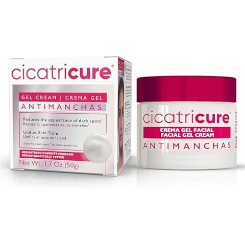 Cicatricure Face Moisturizer, Antimanchas Brightening Moisturizing Gel Cream, Reduces Dark Spots, Patches and Boosts Skin Glow + Natural Radiance, 1.7 Ounces Cover