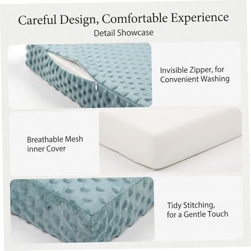 Cale en peluche douce pour le sommeil du nourrisson bleu 30° - 4