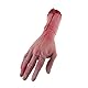 PEAF 1 Paar Scary Toys für Party: Bloody Fake Körperteil, Realistisch abgetrennter Arm & Hand, Walking Dead Halloween Prop, 2 x künstliche Hände (links & rechts), für Kinder, Teenager & Erwachsene