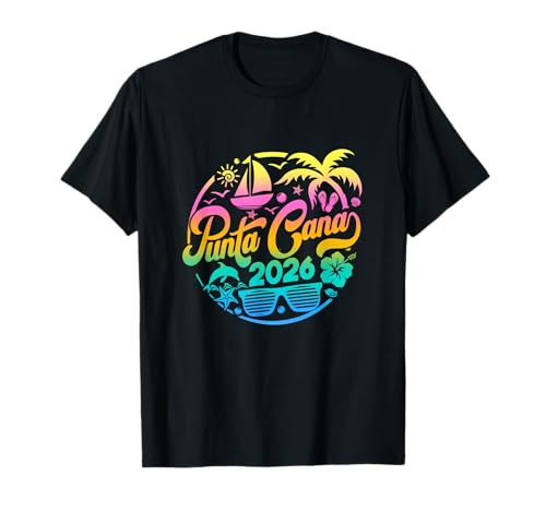 Punta Cana 2026 Family Vacation Beach Matching Group T-Shirt