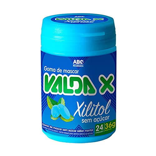 Goma de Mascar Valda X Xilitol Sem Açúcar 36g