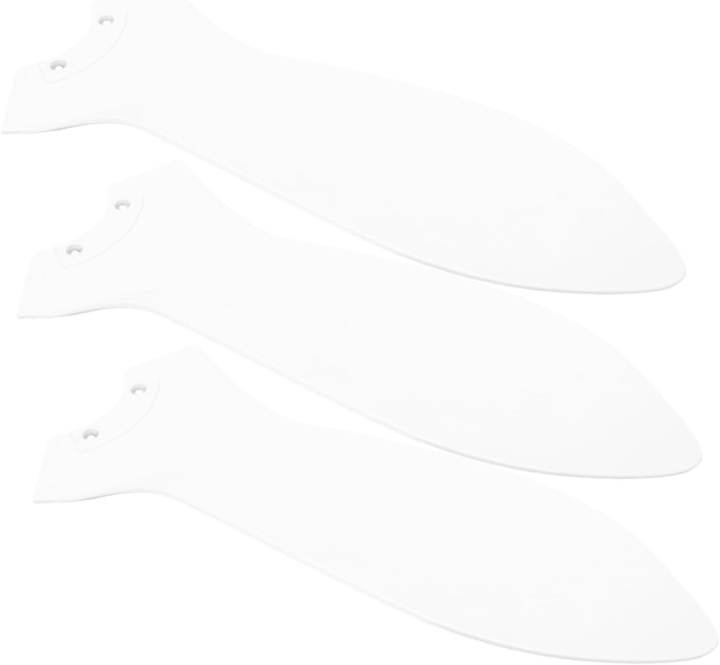 Operitacx 3pcs Ceiling Fan Blades Replacement for Standing Pedestal and Floor Fans Lightweight Design for Easy Installation Enhanced Airflow and Smooth Performance