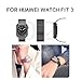 YYSTRAP Metal Strap For Huawei Watch Fit 3 4 4 Pro Band With TPU Case Screen Protector(Black Strap ad Case,For Watch Fit 4 Pro)